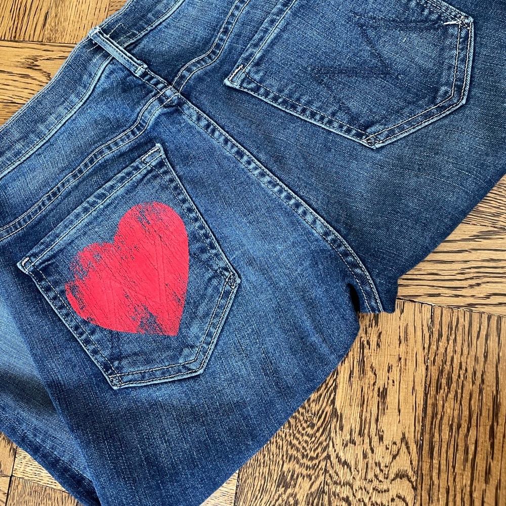 Mother Insider Crop Step Fray